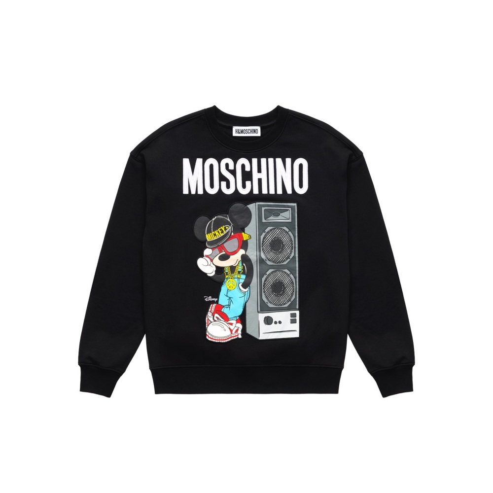 Moschino h&m sweatshirt size m nwt